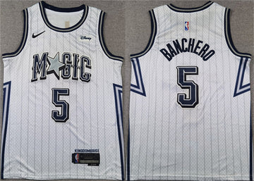 Paolo Banchero Orlando Magic silver City Edition jersey