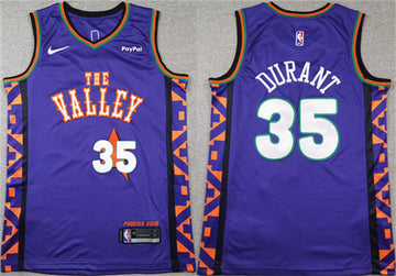 Kevin Durant Phoenix Suns purple City Edition jersey