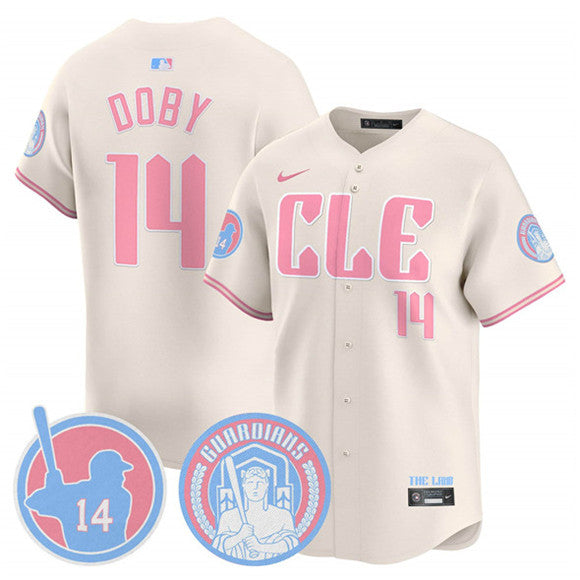 Custom Cleveland Guardians cream Vapor jersey