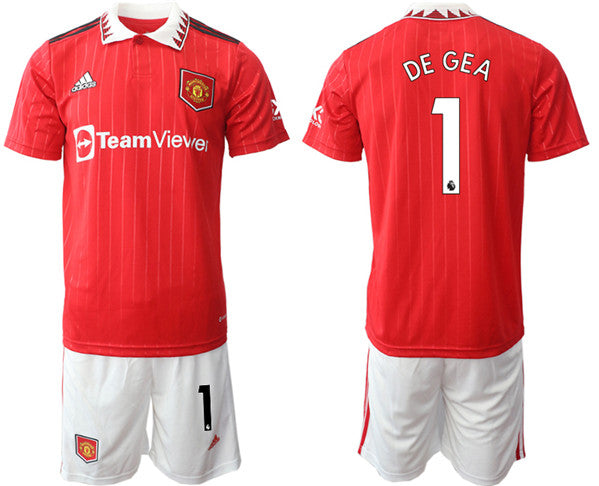 Degea Manchester United red Home jersey