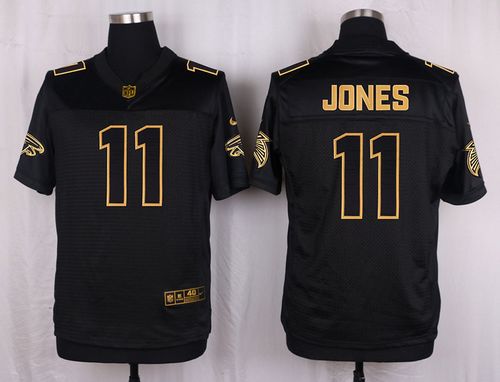 Julio Jones Atlanta Falcons black Gold Collection jersey