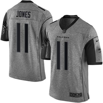 Julio Jones Atlanta Falcons gray jersey