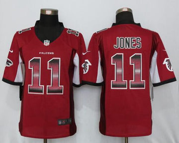 Julio Jones Atlanta Falcons red jersey