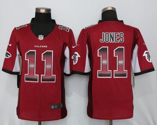 Julio Jones Atlanta Falcons red jersey