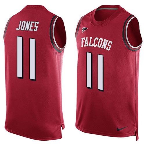 Julio Jones Atlanta Falcons red jersey