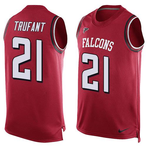 Desmond Trufant Atlanta Falcons red jersey