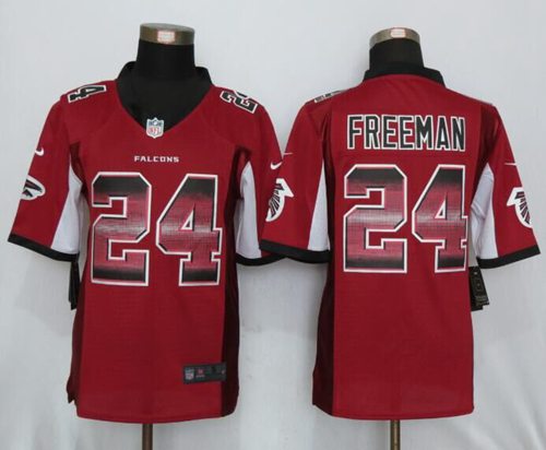Devonta Freeman Atlanta Falcons red jersey