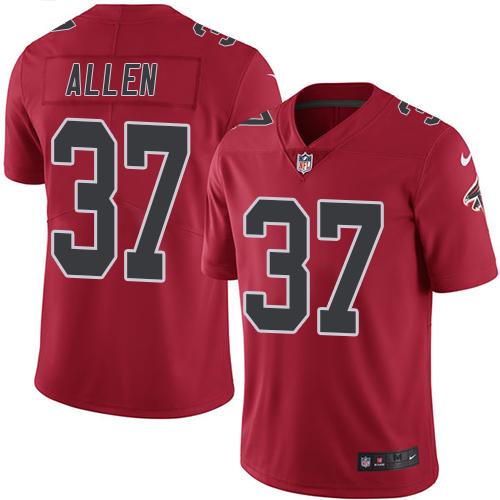 Ricardo Allen Atlanta Falcons red jersey