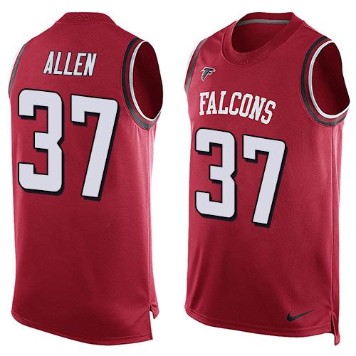Ricardo Allen Atlanta Falcons red jersey