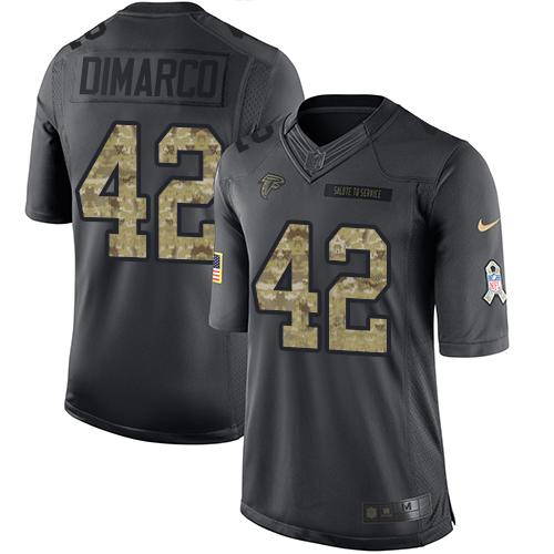 Patrick DiMarco Atlanta Falcons black Salute To Service jersey