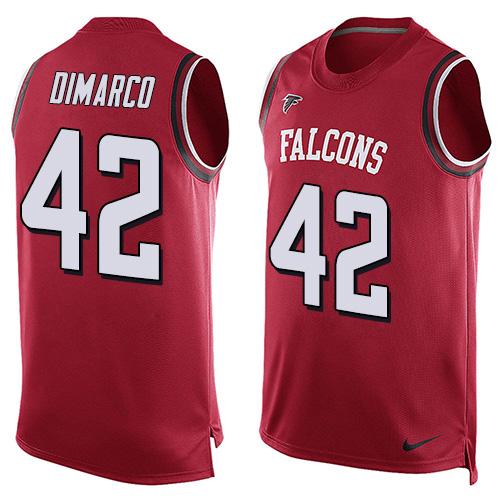 Patrick DiMarco Atlanta Falcons red jersey