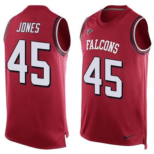 Deion Jones Atlanta Falcons red jersey