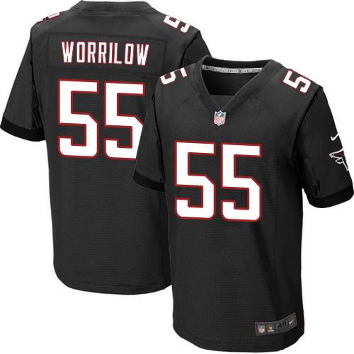 Paul Worrilow Atlanta Falcons black Elite jersey