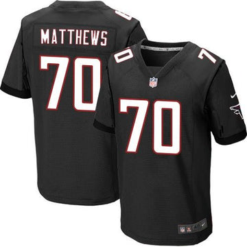 Jake Matthews Atlanta Falcons black Elite jersey
