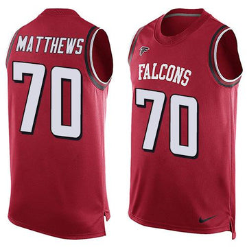 Jake Matthews Atlanta Falcons red jersey