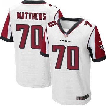 Jake Matthews Atlanta Falcons white Elite jersey