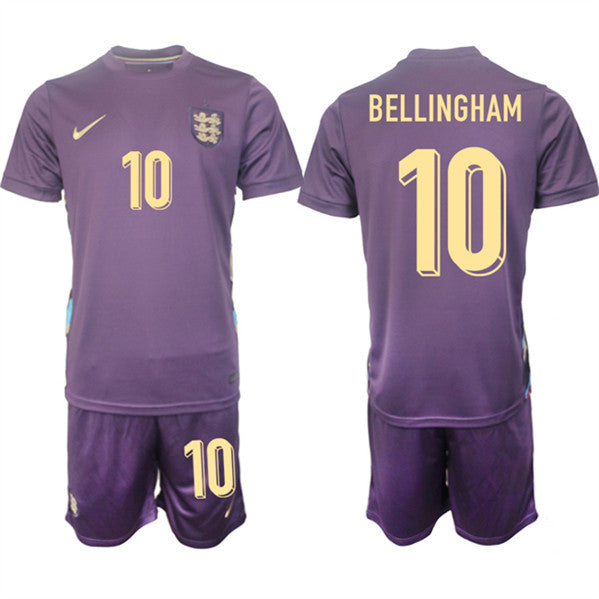 Jude Bellingham England National Team purple Away jersey