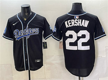 Clayton Kershaw Los Angeles Dodgers black Vapor jersey