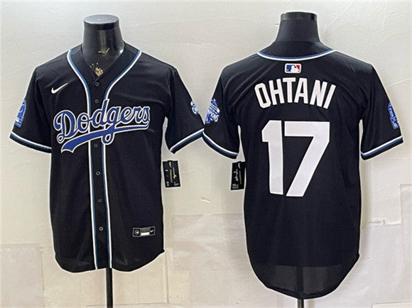 Shohei Ohtani Los Angeles Dodgers black Vapor jersey