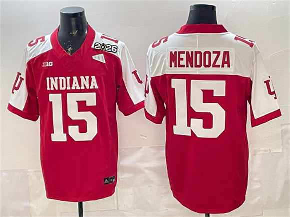 Fernando Mendoza Indiana Hoosiers red Alternate jersey