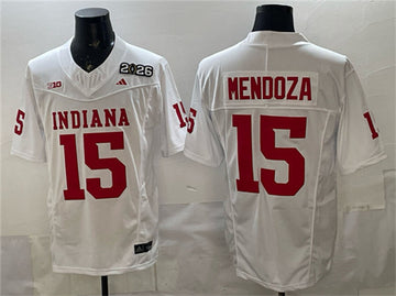 Fernando Mendoza Indiana Hoosiers white jersey