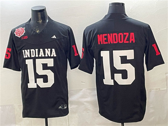 Fernando Mendoza Indiana Hoosiers black jersey