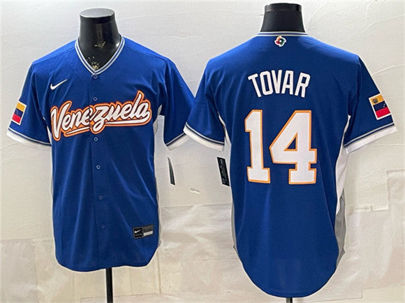 Ezequiel Tovar Venezuela Baseball royal Classic jersey