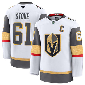 Mark Stone Vegas Golden Knights white Away jersey