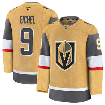 Jack Eichel Vegas Golden Knights gold Home jersey