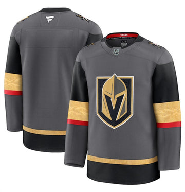 Custom Vegas Golden Knights gray Alternate jersey