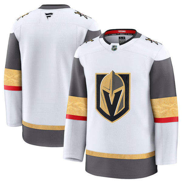 Custom Vegas Golden Knights white Home jersey
