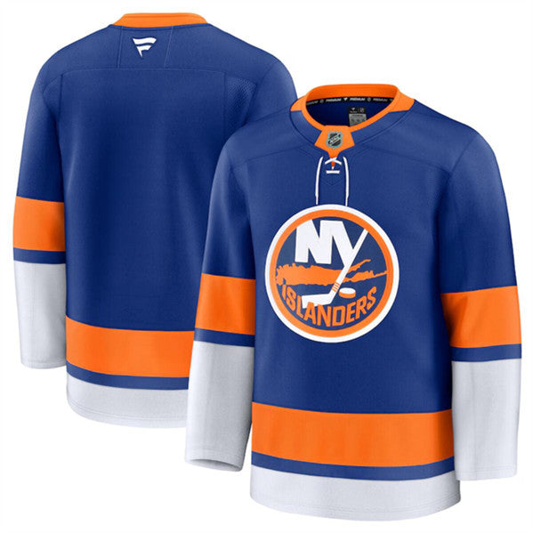 Custom New York Islanders royal Home jersey