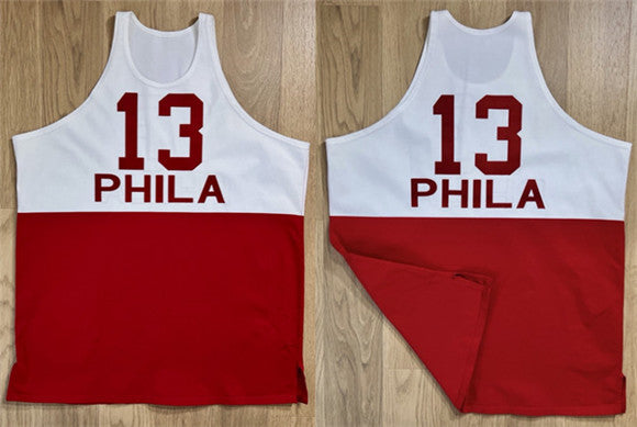 Wilt Chamberlain Philadelphia 76ers jersey