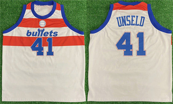 Custom Washington Wizards white jersey