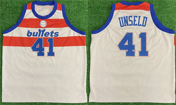 Custom Washington Wizards white jersey