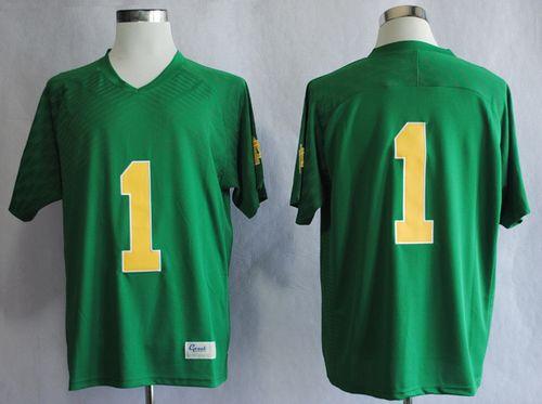 Louis Nix III Notre Dame Fighting Irish green jersey
