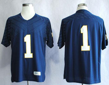 Louis Nix III Notre Dame Fighting Irish navy jersey