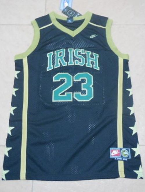 Lebron James Notre Dame Fighting Irish black jersey