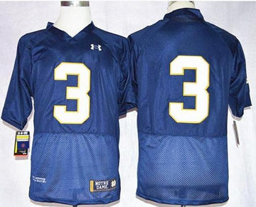 Joe Montana Notre Dame Fighting Irish navy jersey