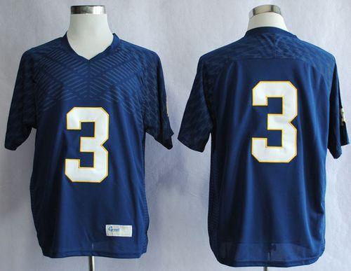 Joe Montana Notre Dame Fighting Irish navy jersey