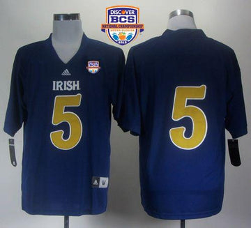 Everett Golson Notre Dame Fighting Irish navy jersey