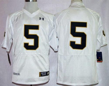 Everett Golson Notre Dame Fighting Irish white jersey