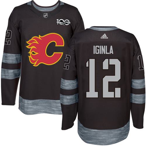 Jarome Iginla Calgary Flames black jersey