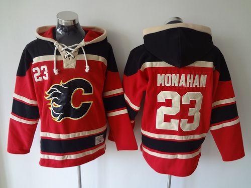 Sean Monahan Calgary Flames red jersey