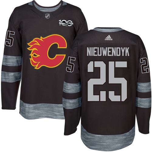 Joe Nieuwendyk Calgary Flames black jersey