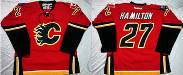 Dougie Hamilton Calgary Flames red Home jersey