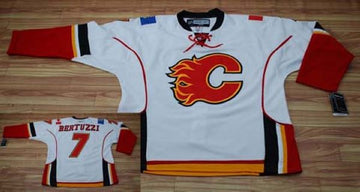 Todd Bertuzzi Calgary Flames white jersey