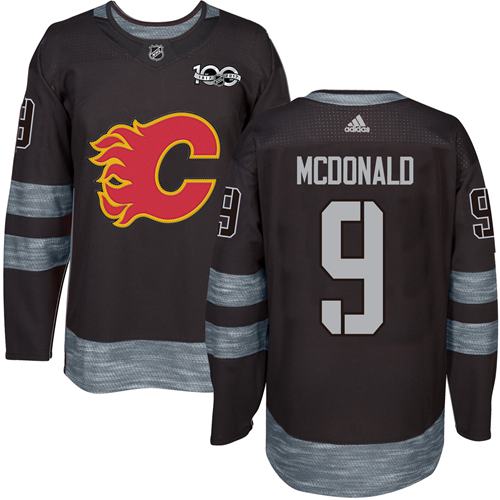 Lanny McDonald Calgary Flames black jersey