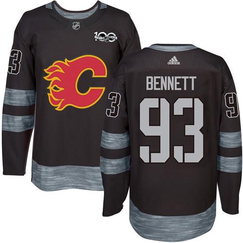Sam Bennett Calgary Flames black jersey