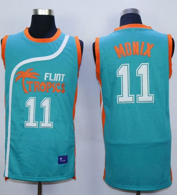 Ed Monix Flint Tropics blue jersey
